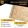 145 Víko na paletovou ohrádku 1200x800 3