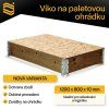 145 Víko na paletovou ohrádku 1200x800 1