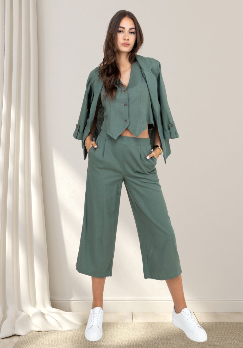 Lněné komplety letos vedou