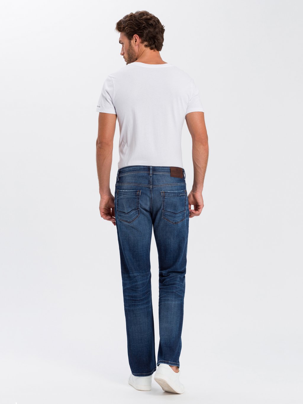 Cross jeans pánské džíny Antonio rovný střih E 161-132 modré - STORMfashion