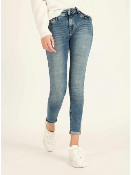 Mavi jeans dámské 7/8 Super Skiny LEXY modré (Velikost 32/29)
