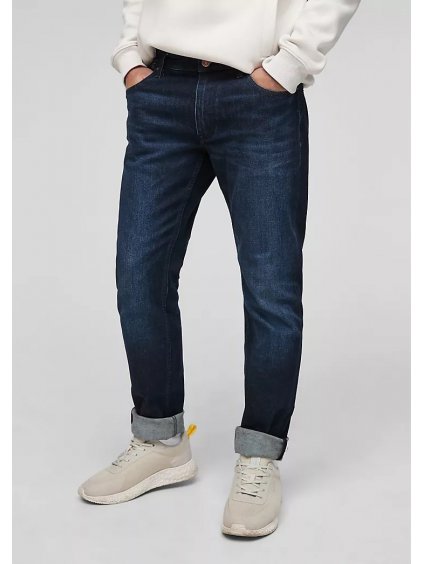 s.Oliver pánské regular straight fit džíny York tmavě modré