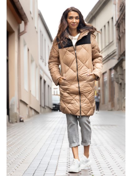 veromoda kabat liberty bezovy 1