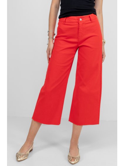 veromoda kalhoty kayla cervene 10