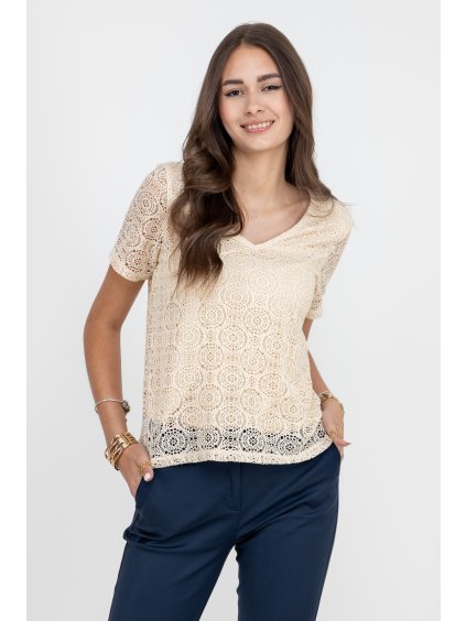 veromoda triko krajka maya kremove 6