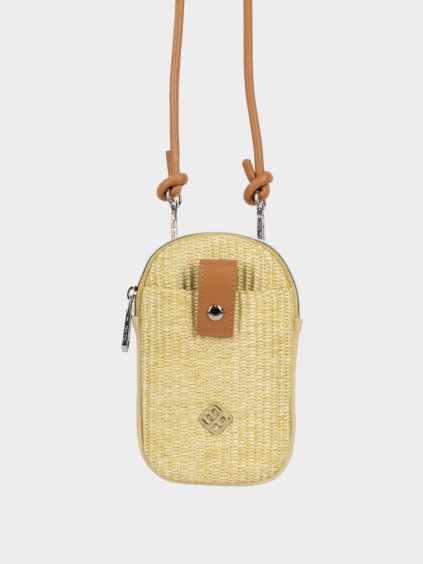 Pepe Moll crossbody kabelka světle žlutá