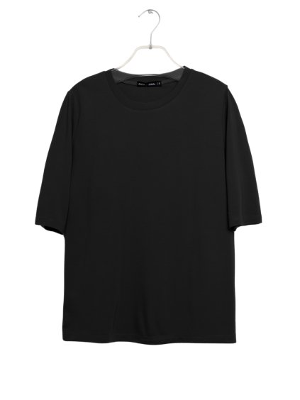 Funk'n'Soul triko s příměsí viskózy černé