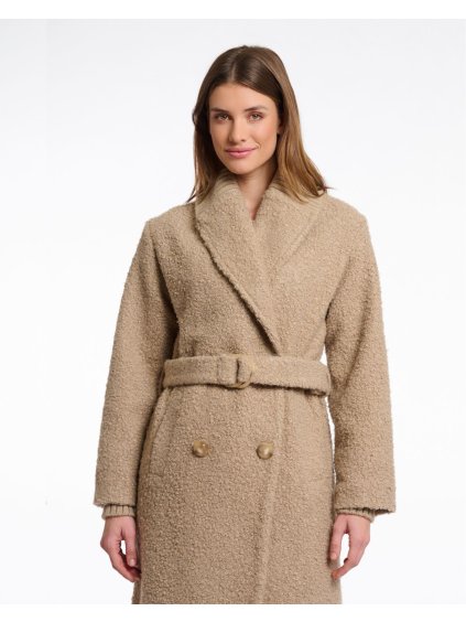 rino en pelle LEYLA DOUBLE BREASTED COAT WITH BELT 2