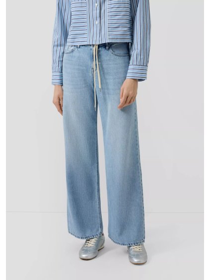 s.Oliver odlehčené džíny se šňůrkou Suri světle modré