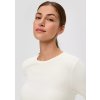 Q/S s.Oliver dámské triko s dlouhým rukávem off white