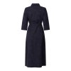 Zoso košilové projmuté šaty Yvon tmavě modré