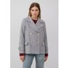 s.Oliver krátký fleecový kabát šedý