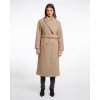 rino en pelle LEYLA DOUBLE BREASTED COAT WITH BELT 1