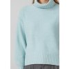 s.Oliver pletený svetr s rolákovým límcem mentolový