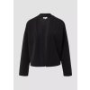 s.Oliver dámský blejzr z materiálu scuba černý