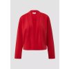s.Oliver dámský blejzr z materiálu scuba červený