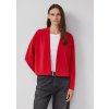 s.Oliver dámský blejzr z materiálu scuba červený