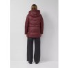 s.Oliver prošívaná bunda s kapucí vínová