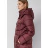 s.Oliver prošívaná bunda s kapucí vínová