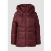 s.Oliver prošívaná bunda s kapucí vínová