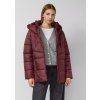 s.Oliver prošívaná bunda s kapucí vínová