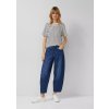 s.Oliver džíny barrel leg tmavě modré