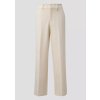 s.Oliver široké kalhoty s příměsí viskózy smetanové