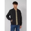 s.Oliver softshellový pánský bomber černý