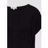 s.Oliver triko s přepadlými rukávy černé