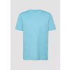s.Oliver pánské triko s malým logem tyrkysové