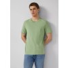 s.Oliver pánské triko s malým logem zelené melange