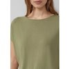s.Oliver triko s přepadlými rukávy olivové