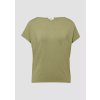 s.Oliver triko s přepadlými rukávy olivové