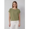 s.Oliver triko s přepadlými rukávy olivové