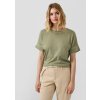 s.Oliver volné triko olivové