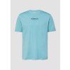 s.Oliver pánské basic triko s pěnovým potiskem modré