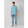 s.Oliver pánské basic triko s pěnovým potiskem modré