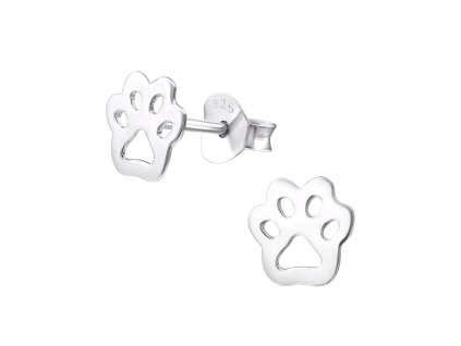 labky packy strieborne nausnice pre deti damske (1)