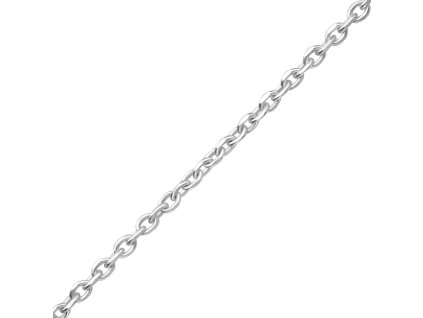 Strieborna retiazka retaz bez privesku obycajna striebro darcek striebroakodar Re3