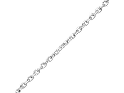 Strieborna retiazka retaz bez privesku obycajna striebro darcek Re2