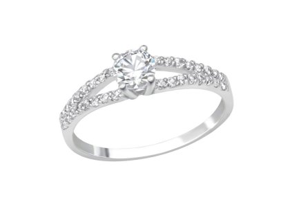 prstienok zasnubny prsten snubak striebro Ag925 zirkon kamen 768x768