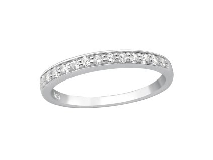 prstienok damsky prsten striebro925 kamienky prsten s kamienkami obrucka damska