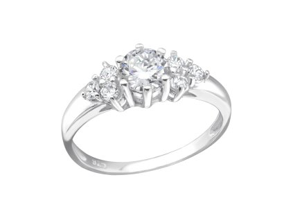 zasnubnyprsten strieborny prstienok kamienky velkykamen velkyprsten