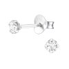 strieborne nausnice pichacie maly kamienok zirkonik 925 (1)