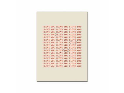 postcard i love you 74551167340195 +6903ee5ffe