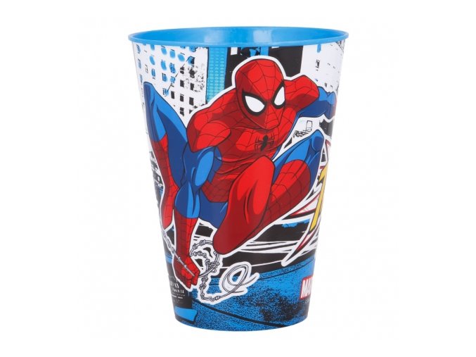 easy tumbler 430 ml spiderman streets