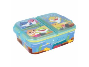 multi compartment sandwich box baby shark