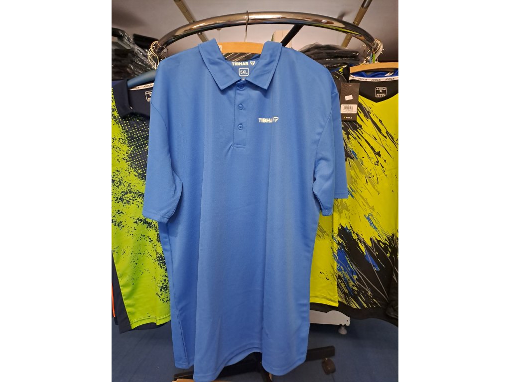 Tibhar - tričko MEN Barva: Modrá, Velikost: XL