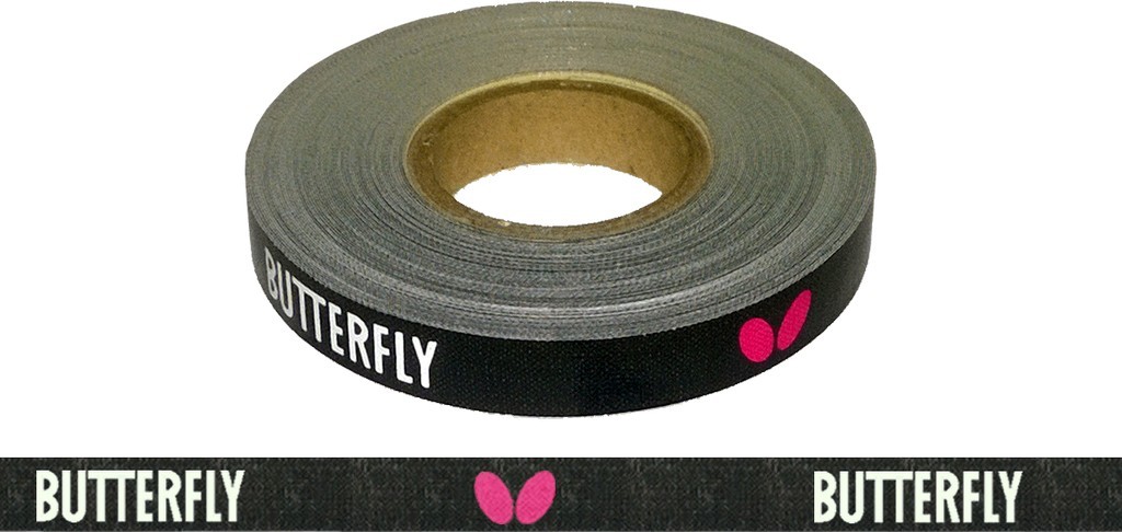 Butterfly - páska na hranu pálky - 0,5m Barva: Černá, Velikost: 6 mm