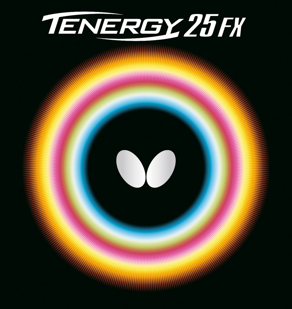 Butterfly - Tenergy 25 FX Barva: Červená, Tloušťka houby: 1,7